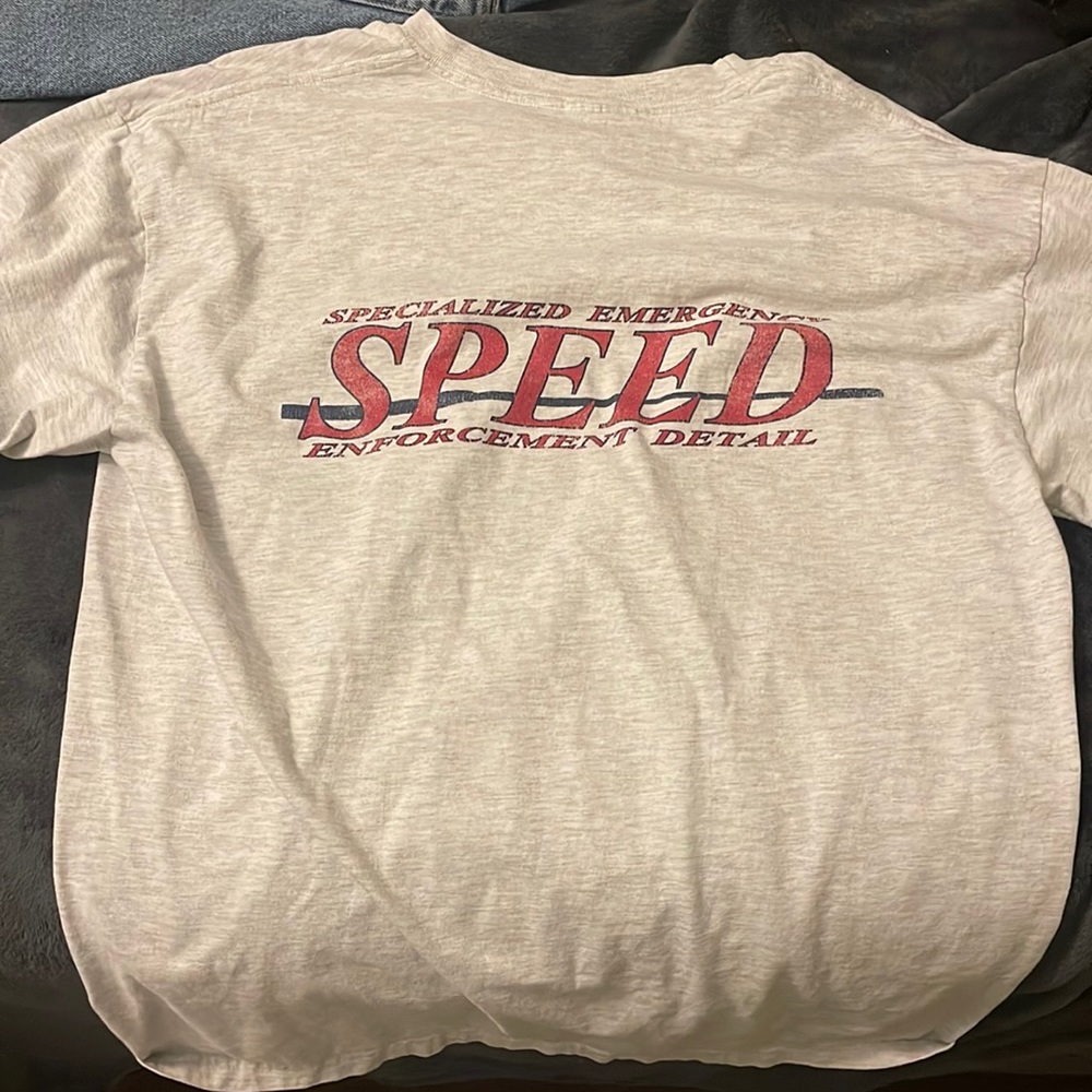 Vintage MPD Speed emergency team shirt